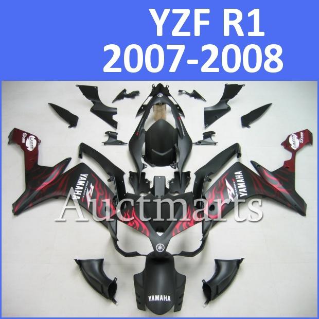 Fit yamaha yzf r1 07 08 yzfr1 2007 2008 1000 fairing kit bodywork d11 g11