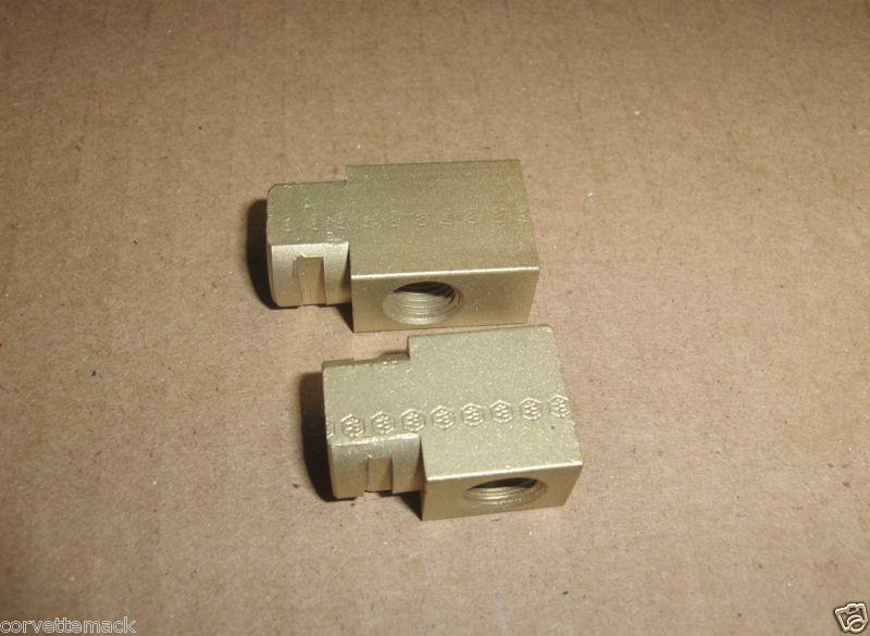 Buy CORVETTE BRAKE LINE BLOCKS 68,69,70,71,72,73,74,75,76,77,78,79,80