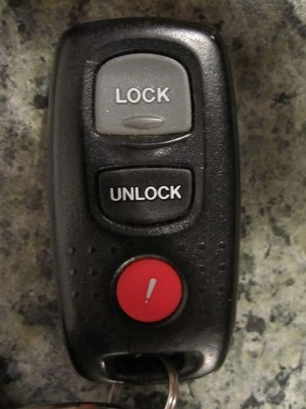 Bl8d 67 5ry mazda 41706 factory oem key fob keyless entry car remote kpu41706
