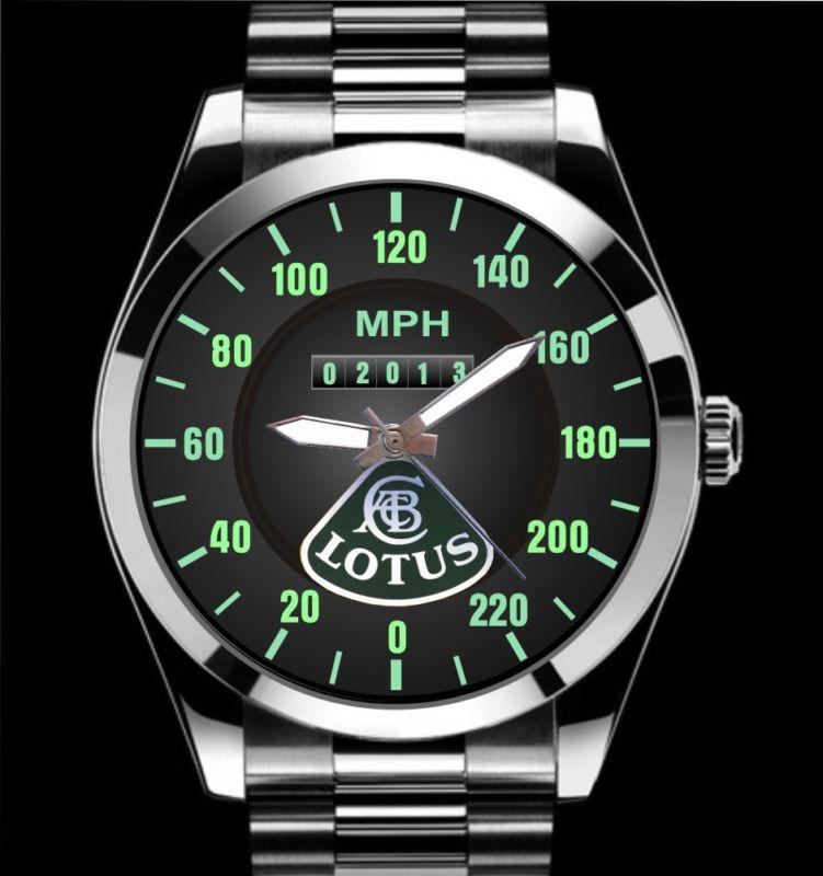 Lotus elan exige elise esprit s4 evora 220 mph speedometer meter auto art watch