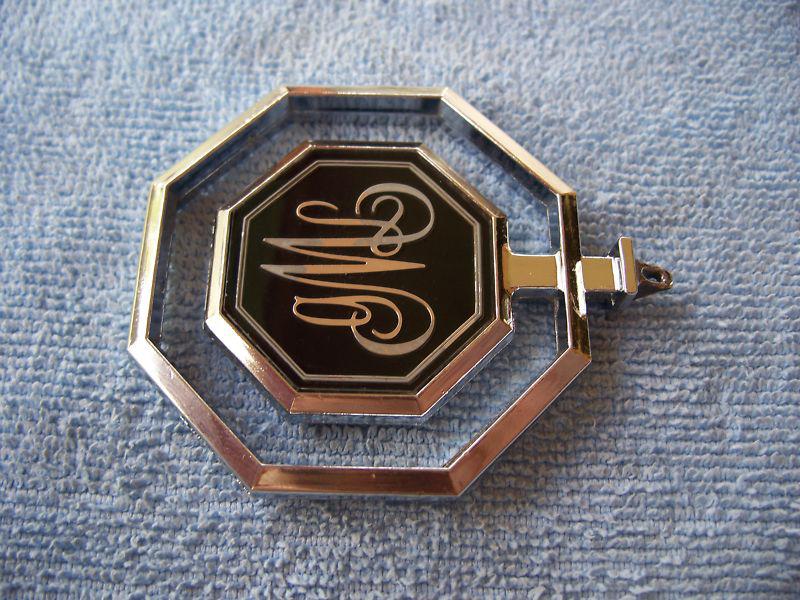 1977 Pontiac Grand LeMans hood ornament header emblem....NICE, US $19.99, image 2