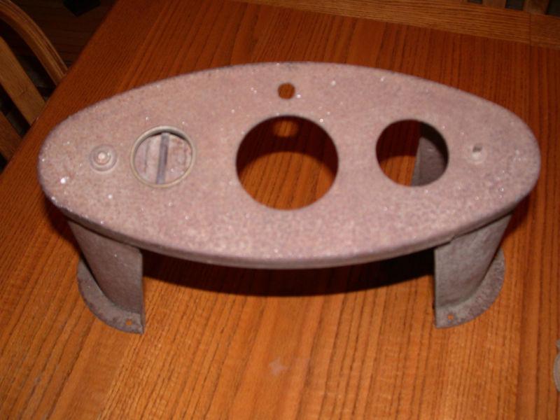 1932 ford dash / gauge cluster  / panel / tunnel - original & solid!