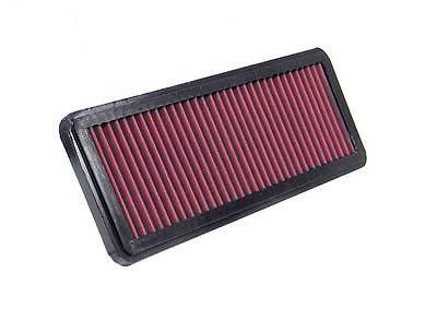 K&n air filter element filtercharger rectangular cotton gauze red porsche 924 ea