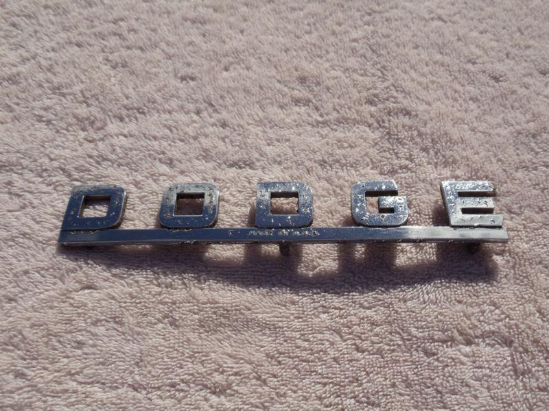 ~1~vintage~classic~original~ 1953 53 dodge truck emblem/ornament ~mopar~