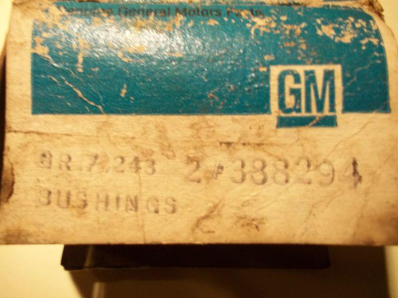 NOS 1964-1975 Oldsmobile Rubber Bushings Stabilizer Ride Shaft (Qty 2) 388294, US $40.00, image 2