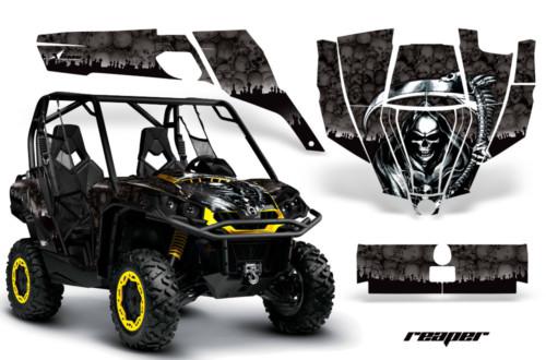 Amr racing decal sticker parts graphic kit canam commander accessories reaper bk