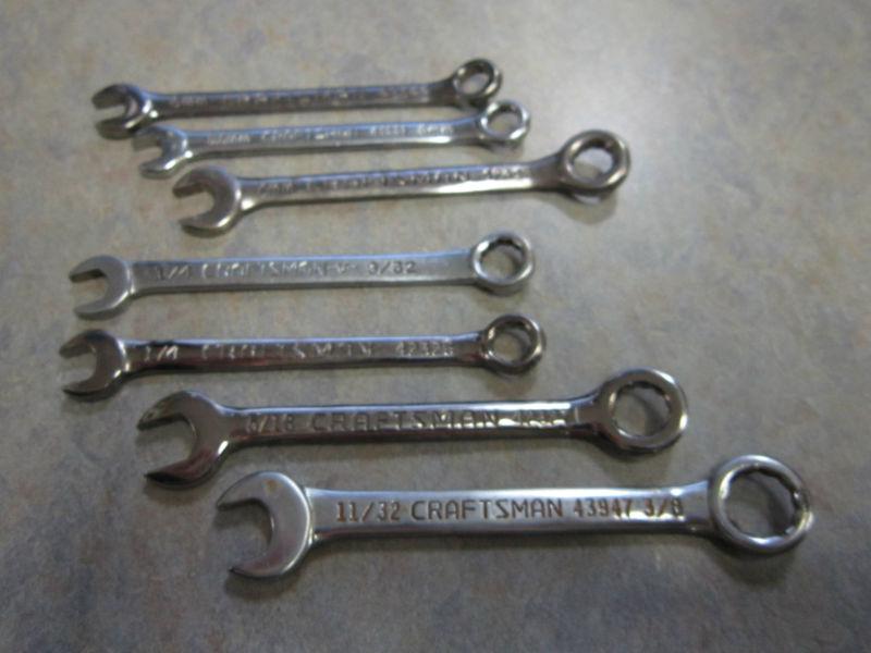 7x craftsman socket wrench wrenches 5.5mm 6mm 7mm 1/4 5/16 11/32