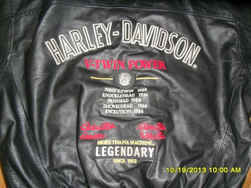 Harley-Davidson Leather Jacket, US $139.00, image 6