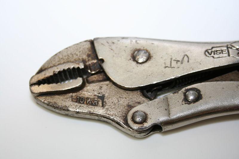 Irwin Peterson Vise Grip lot of 8 10WR 5WR 9LN Used Engraved, US $49.99, image 2