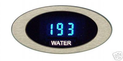 Dakota digital oval ion series water temp gauge 0-300°f or 0-150°c ion-04-1 new