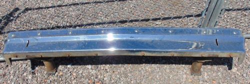 1975-1979 chevrolet nova chrome front bumper with brackets fits olds , pontiac