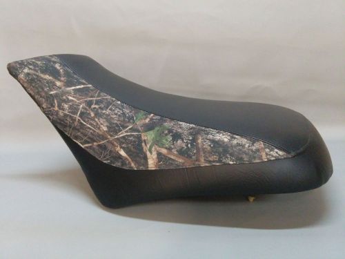 Honda trx500 seat cover 2005-2013 foreman rubicon 2-tone black &amp; conceal