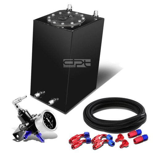 Buy 3 GALLON LIGHTWEIGHT COATED FUEL TANK+CAP+STEEL LINE KIT+PRESSURE