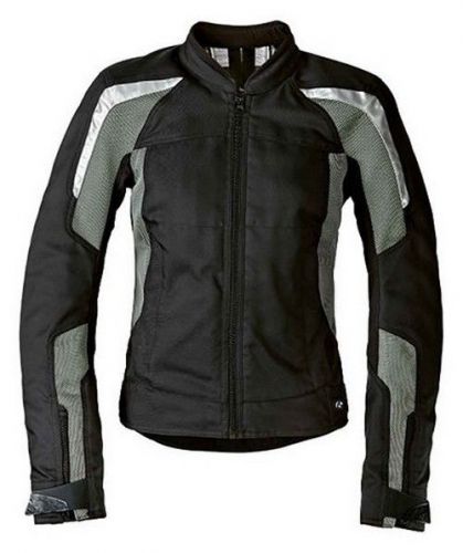 Bmw genuine motorcycle riding women's airflow jacket eu-46 usa-16 black