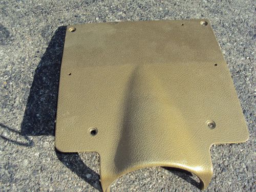 Ss chevelle el camino monte carlo gold steering wheel column under dash cover