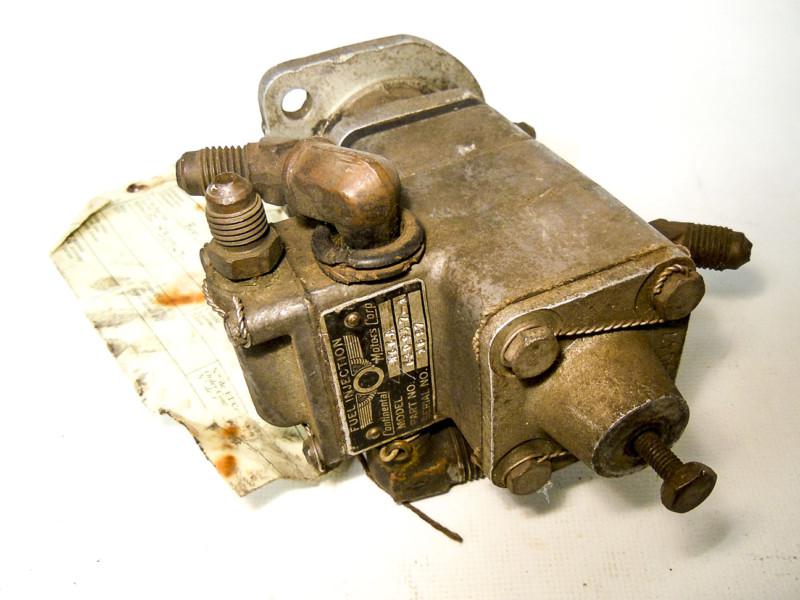 Buy CONTINENTAL MOTORS CORP engine fuel injection pump 6309471