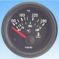 Vdo 310-911 water temp 250f / 120c - cockpit