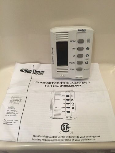 New dometic 3109228.001 white 5-button comfort control center thermostat