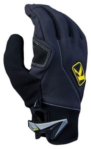 Klim men's inversion black snowmobile motorcycle gloves - medium  or  2xl - new