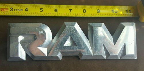 Dodge "ram" emblem badge logo used first gen