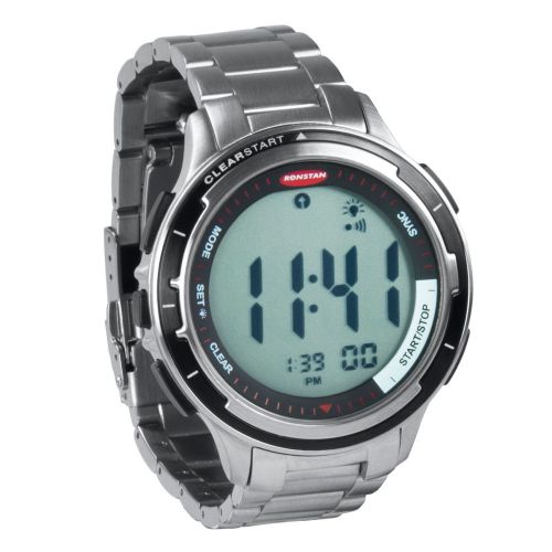 Ronstan clear start  sailing watch - 50mm(2") - stainless steel band -rf4053