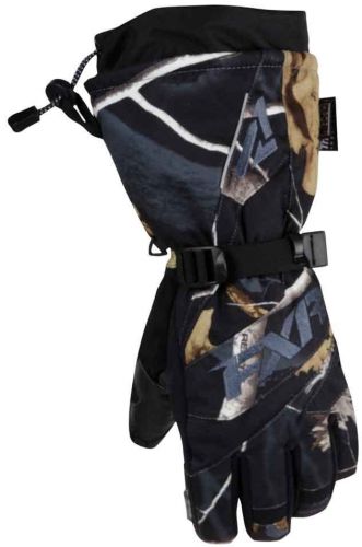 Fxr mens fuel ap black cold weather snowmobile gloves  -l - xl -  2xl - new