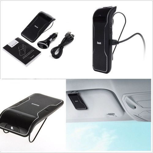 Buy 12V Multipoint Car Wireless Bluetooth Sun Visor Clip Mobile Phone