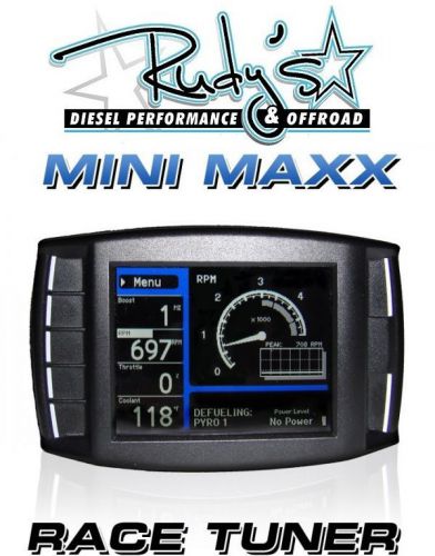 H&amp;s mini maxx race tuner 2003-2014 ford chevy dodge gmc diesel dpf egr delete