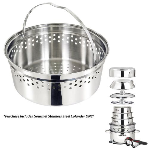 Magma gourmet stainless steel colander mfg# a10-367