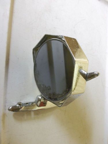Vintage 1940's, 1950's, 1960's v style. rat rod rear view mirror
