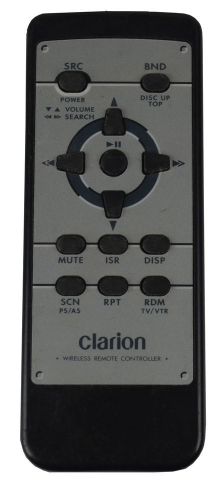 Used genuine oem clarion rcb-172 wireless car audio replacement remote control