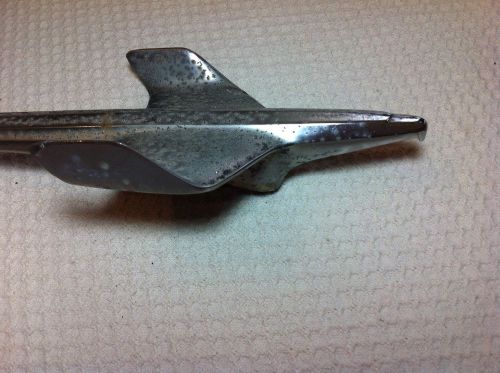 1954 chevy upwing hood ornament original gm deluxe