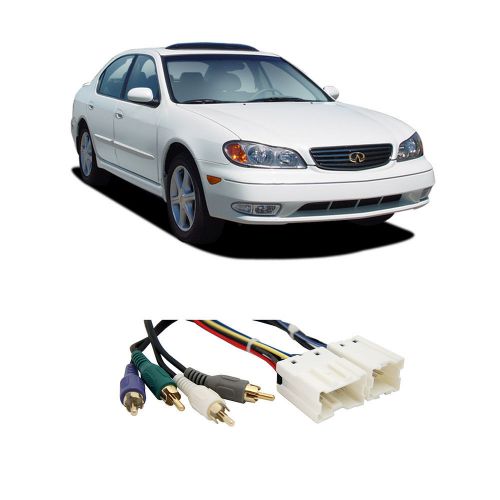 Fits infiniti i35 2002-2004 (premium sound) factory - aftermarket radio harness