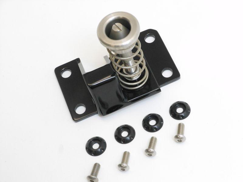 1967-1981 67-81 camaro billet hood latch black.  made in u.s.a.