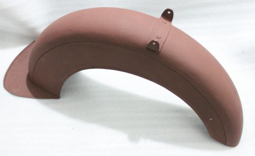 Ajs k8 veteran motorcycle valenced front fender mudguard reproduction sheetmetal