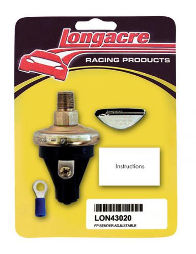 Longacre 43020 - 2-7 psi adj fuel pressure 1/8&#034; npt sender only