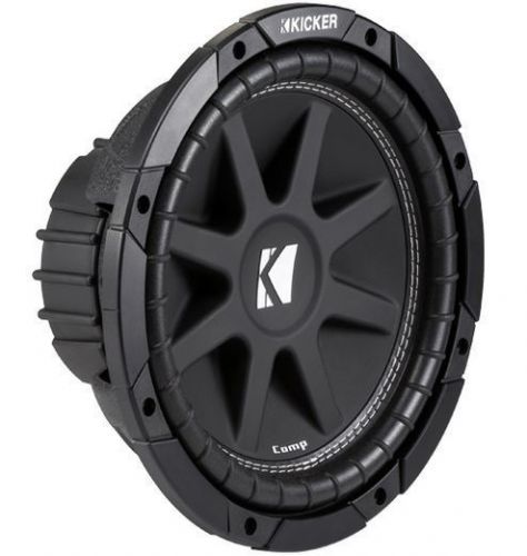 Kicker 43c104 comp sub 10" 150 watt rms 4-ohm svc car audio subwoofer - new