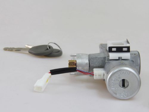 Ignition cylinder steering lock with key fit 95-04 nissan pathfinder terrano r50