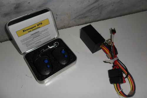 Xtremegard universal theft deterrent remote controlled security system