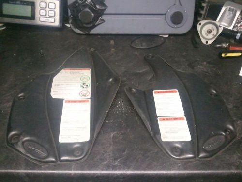 03-07 ski doo black knee pads   rev 440 500ss 600 800 mxz gsx gtx
