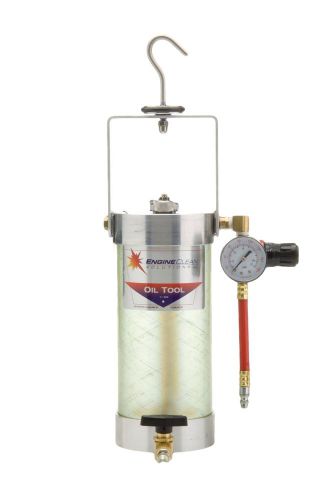 Oil tool for cleaning, air flush &amp; pre-lube  gas &amp; diesel vehicle oil systems