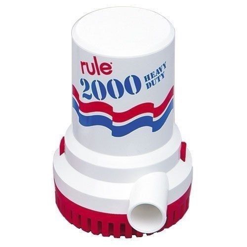 Rule 2000 gph marine bilge pump 12v model 10