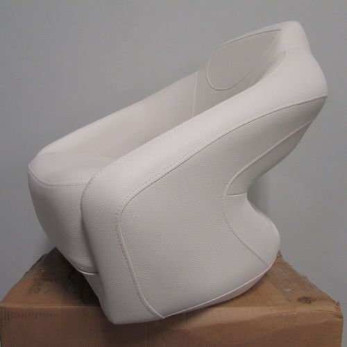 Larson lx glastron gt boat new quality low back bucket captain chair seat white
