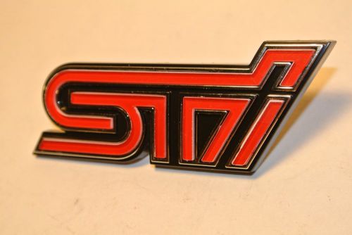 2008-2014 subaru impreza wrx sti front grille emblem grb gvb
