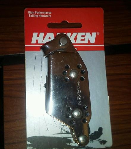 Harken #245 micro fiddle with v jam and becket free shipping! sailing sail boat