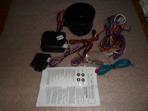 Pyle pwd701 4-button remote door lock vehicle security system for parts