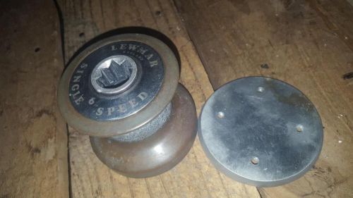 Lewmar #6 winch bronze