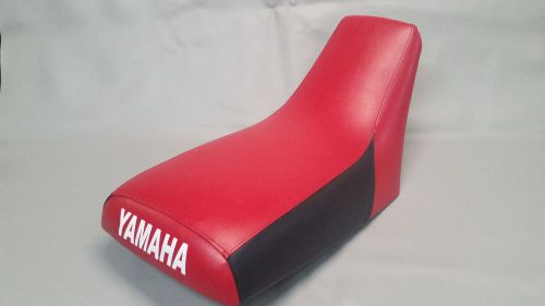 Yamaha moto4 200 seat cover yfm200 85-89 in 2-tone red &amp; black or 25 colors (st)