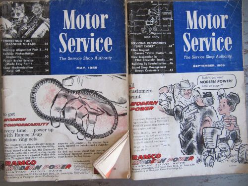 Original 1959 Motor Service Shop Magazines - Set of Two, US $10.99, image 1