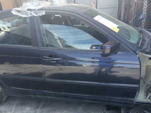 Passenger right front door sedan swivel door handle fits 01-05 bmw 320i 89785